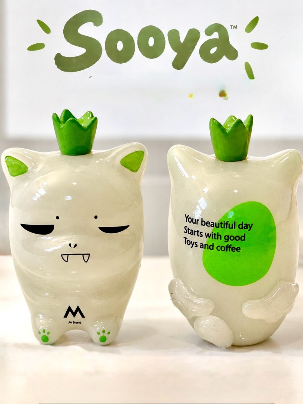 [NEW] Sooya  x M Stand Cupcake  Boo Bean